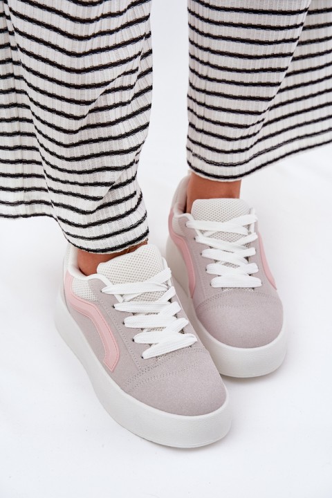 Women's Platform Sneakers Grey Tellnira