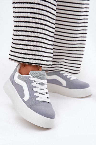 Women's Platform Sneakers Blue Tellnira