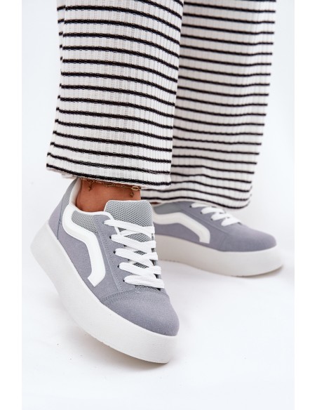 Women's Platform Sneakers Blue Tellnira