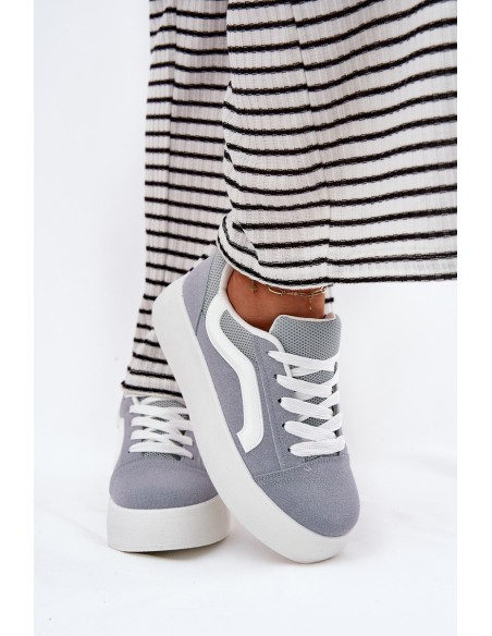 Women's Platform Sneakers Blue Tellnira