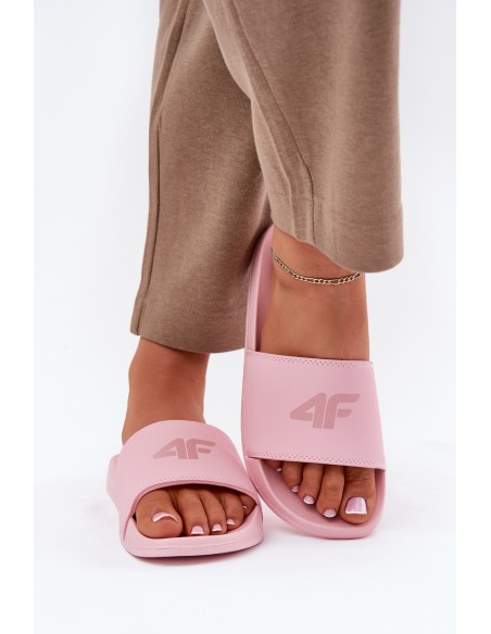 Ladies Slippers 4F 4FRMM00FSLIF010-56S Pink
