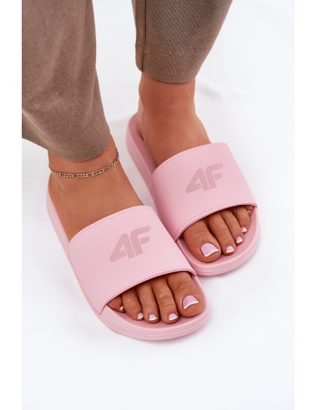 Ladies Slippers 4F 4FRMM00FSLIF010-56S Pink