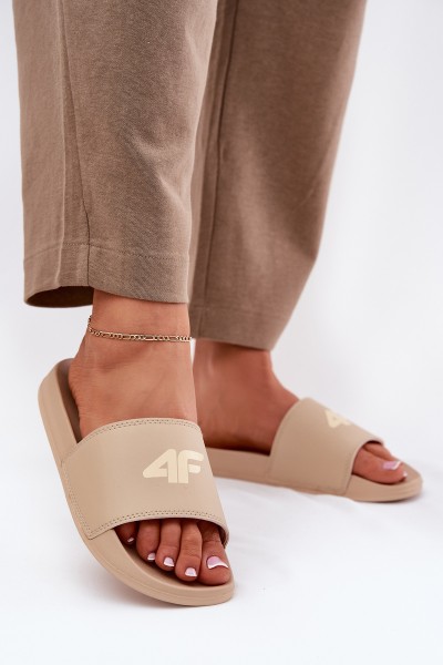 Women's Slippers 4F 4FRMM00FSLIF010-83S Beige
