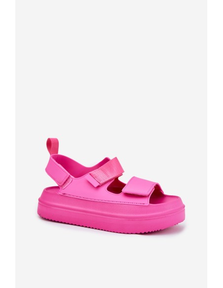 Women's Platform Sandals With Straps Fuchsia Nitepira