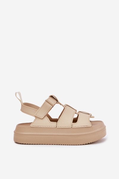 Beige Platform Sandals Women Nitavelia 2