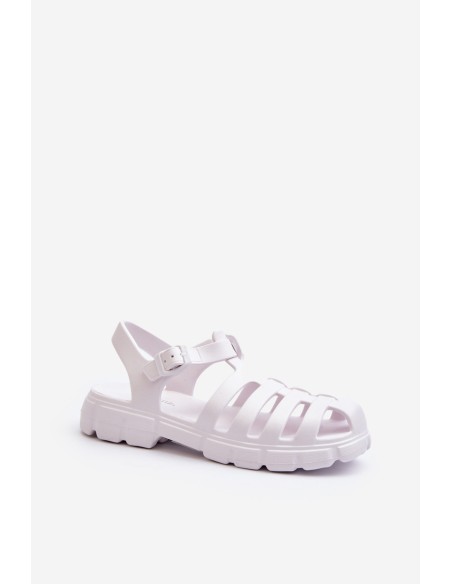 Women's Foam Sandals Roman White Gasaria