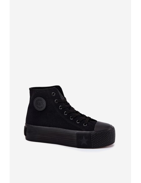 Womens Platform Sneakers Big Star RR274742 Black
