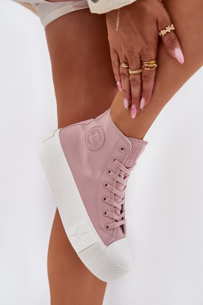 Women's Platform Sneakers Big Star RR274739 Pink