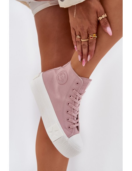 Women's Platform Sneakers Big Star RR274739 Pink
