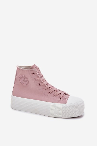 Women's Platform Sneakers Big Star RR274739 Pink 2