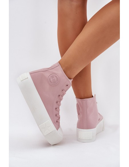 Women's Platform Sneakers Big Star RR274739 Pink