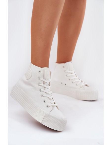 Womens Platform Sneakers Big Star RR274743 White