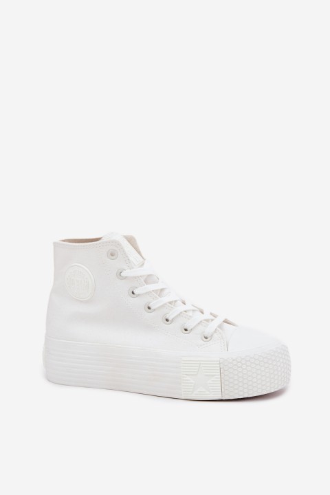 Womens Platform Sneakers Big Star RR274743 White