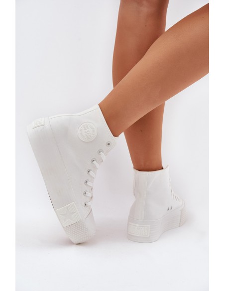 Womens Platform Sneakers Big Star RR274743 White