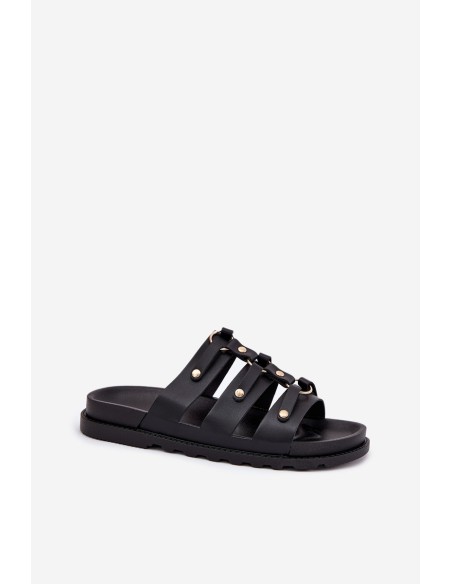 Women Sandals With Straps Black Pasiriela