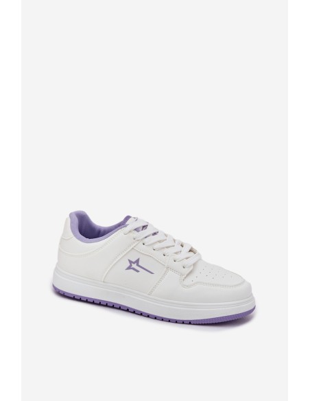 Moteriški sportbačiai Big Star RR274A245 HI-POLY SYSTEM baltai violetiniai