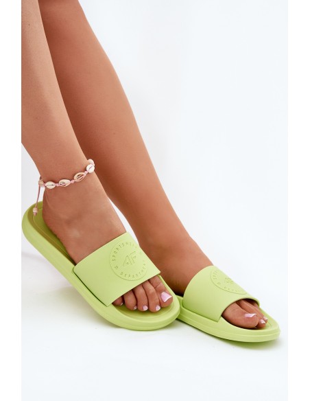 Ladies sandals lime 4FMM00FFLIF045-45S