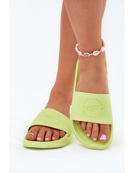 Ladies sandals lime 4FMM00FFLIF045-45S