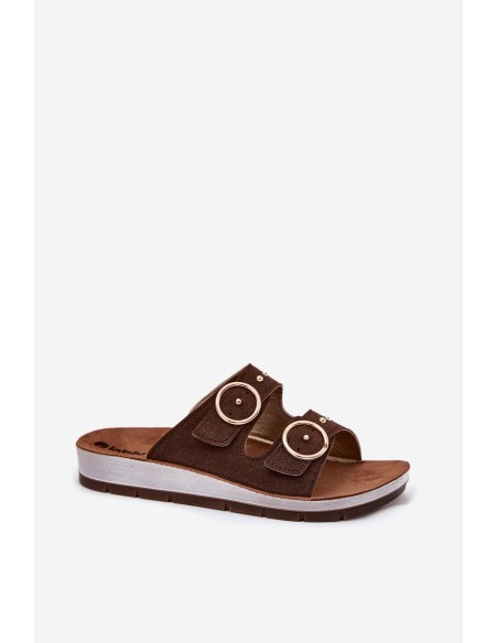 Comfortable Women's Slippers Inblu CP000054 Brown