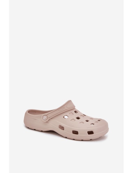 Women's Foam Slippers Beige LEMIGO 806