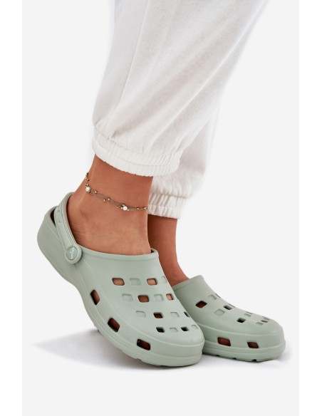 Ladies Foam Slippers Mint LEMIGO 806