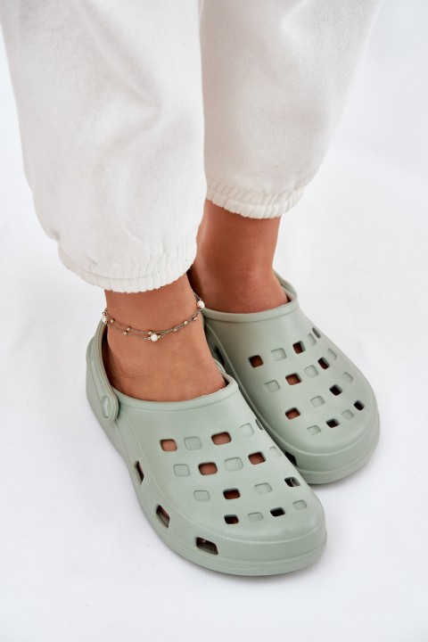 Ladies Foam Slippers Mint LEMIGO 806