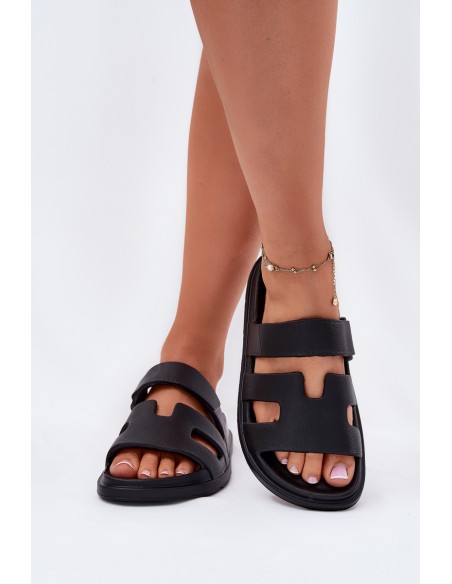 Women Foam Slippers Black Dimelle