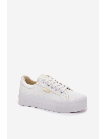 Moteriški platforminiai sportbačiai Lee Cooper LCW-25-31-3450L balti