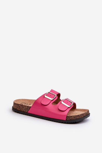 Women's Sandals with Buckles Fuchsia Oliena 2