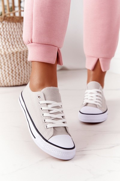 Women's Classic Sneakers Grey Omerta 2