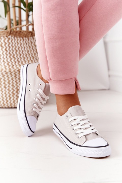 Women's Classic Sneakers Grey Omerta