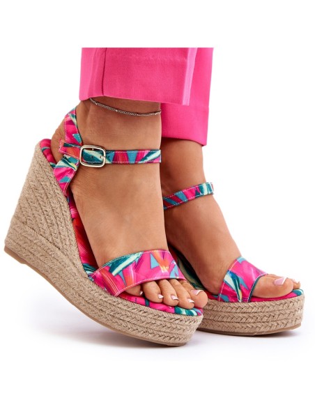 copy of Block Heel Sandals Black-Beige Afleeria