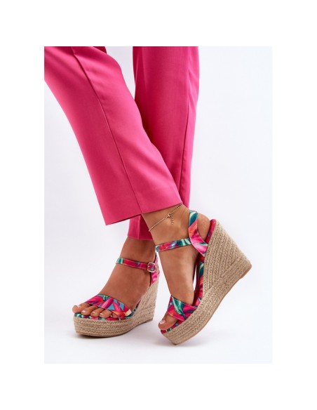 copy of Block Heel Sandals Black-Beige Afleeria