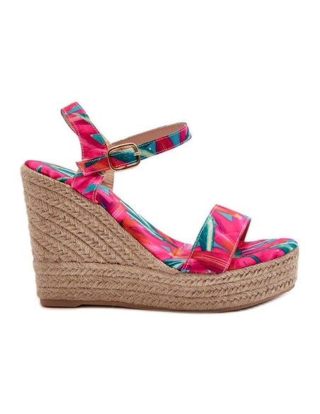 copy of Block Heel Sandals Black-Beige Afleeria