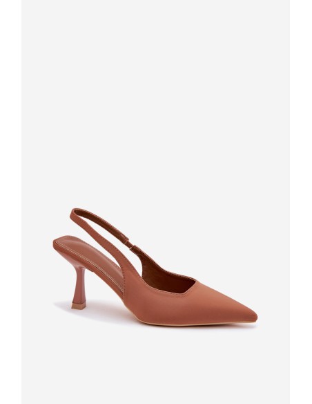Women's Stiletto Sandals Camel Lunira