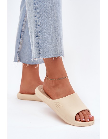 Women's Slippers 4F Beige 4FMM00FFLIF093A-83S