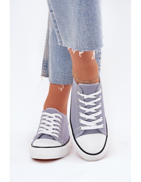 Women's Classic Sneakers Blue Omerta