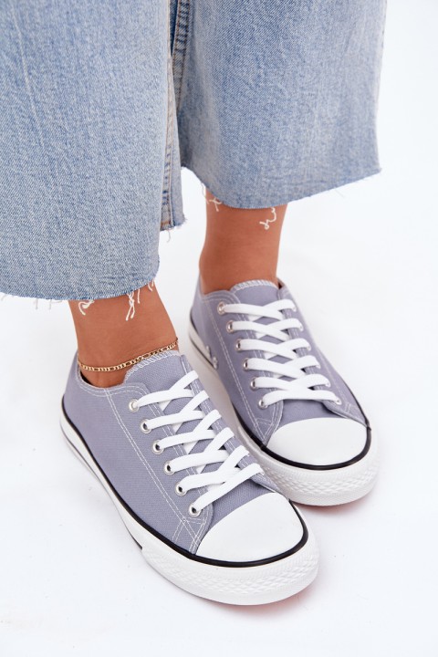 Moteriški klasikiniai sportbačiai mėlyni Omerta