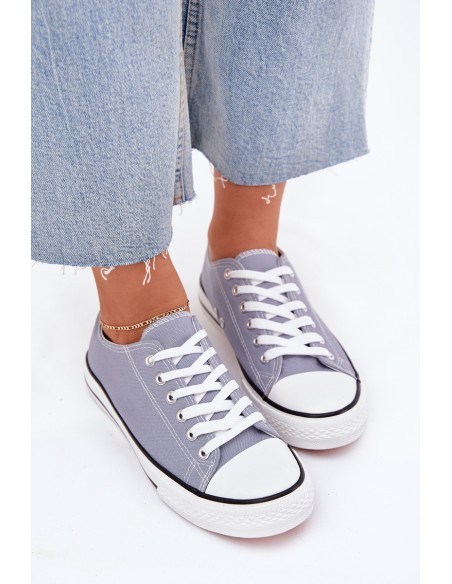 Women's Classic Sneakers Blue Omerta