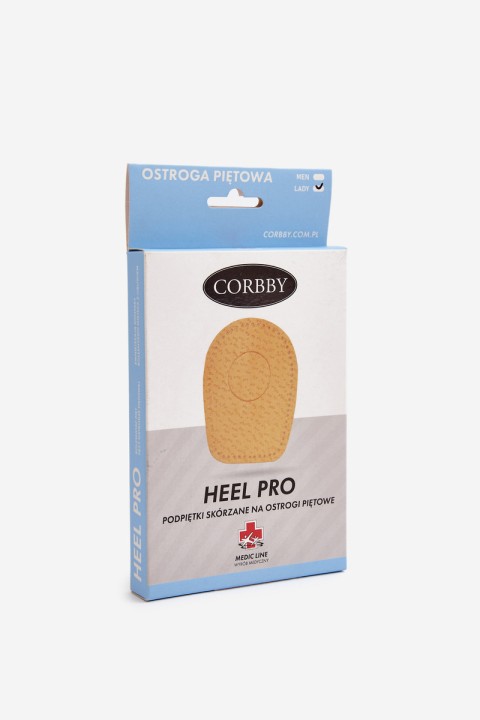 CORBBY Leather heel spur heels