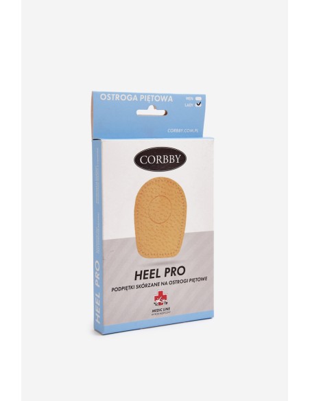 CORBBY Leather heel spur heels