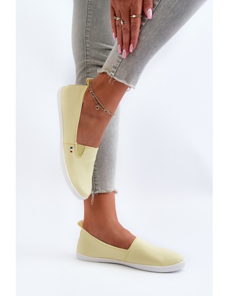 Women's Yellow Slip-On Sneakers Adrancia