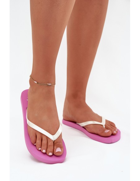 Women Flip Flops Pink 4FMM00FFLIF018-54S