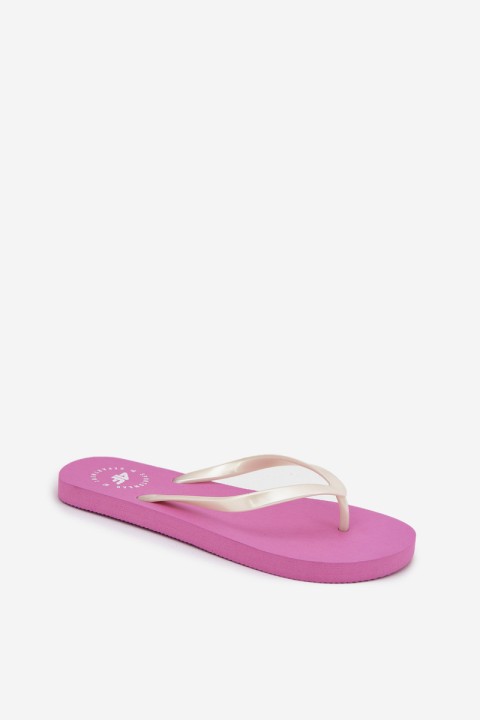 Women Flip Flops Pink 4FMM00FFLIF018-54S