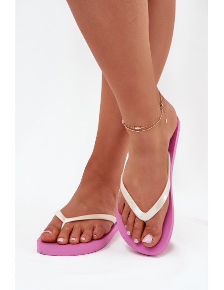 Women Flip Flops Pink 4FMM00FFLIF018-54S