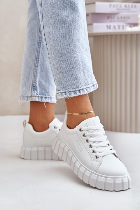 Warm Women's Sneakers Big Star MM274616 White
