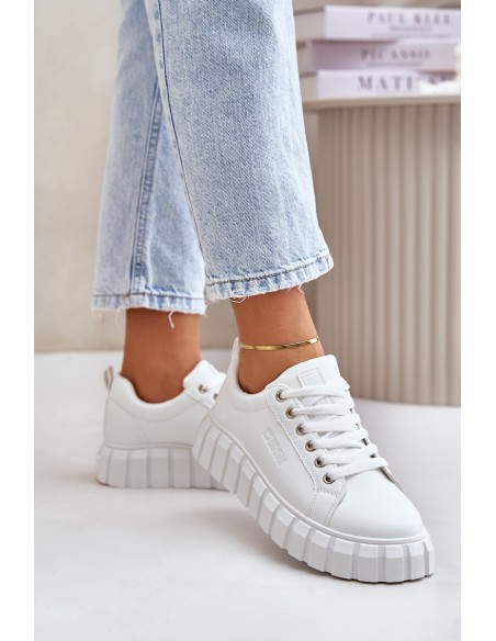 Warm Women's Sneakers Big Star MM274616 White