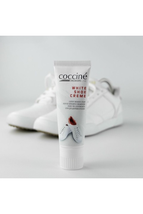 Maitinamasis batų priežiūros kremas COCCINE WHITE SHOE CREAM