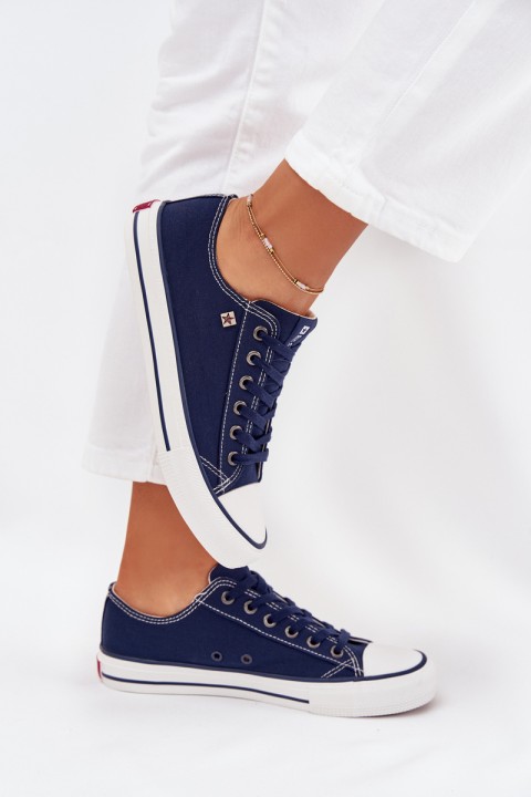 Women's Low Sneakers Big Star DD274A235 Navy Blue