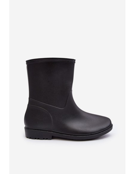 Women's Classic Slip-On Boots Black Solihia